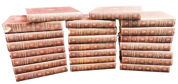 ENCYCLOPEDIA BRITANNICA (23) VOLUME SET OF BOOKS