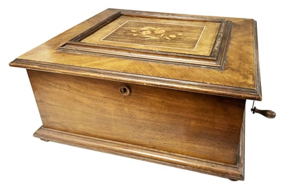 POLYPHON SWISS 15 1/2" DISC MUSIC BOX