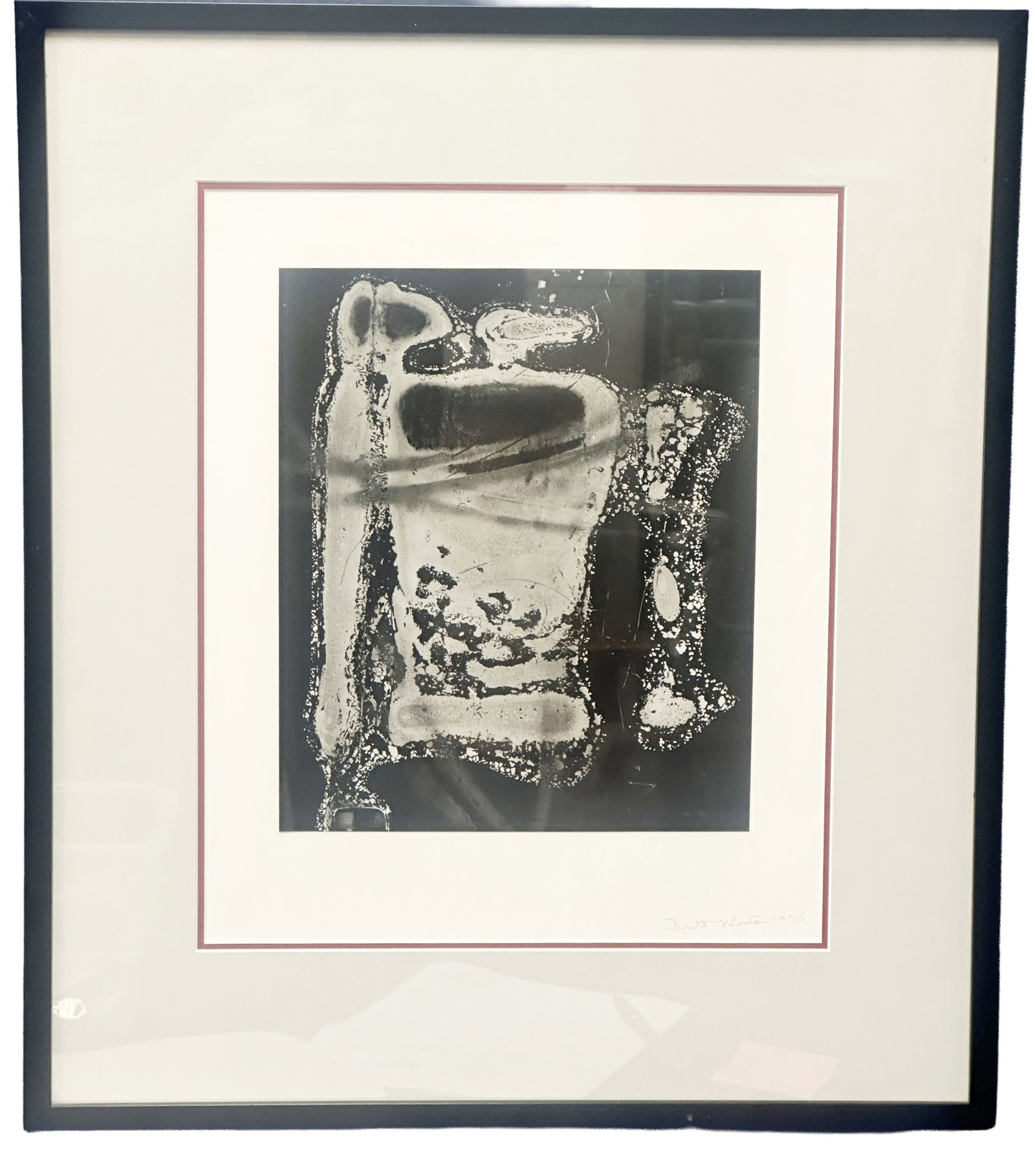 BRETT WESTON (1911-1993) "ABSTRACTION" PHOTOGRAPH (1 of 1)