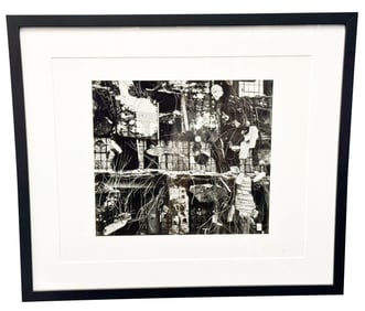 BRETT WESTON (1911-1993) WRECKED BUILDING PHOTO
