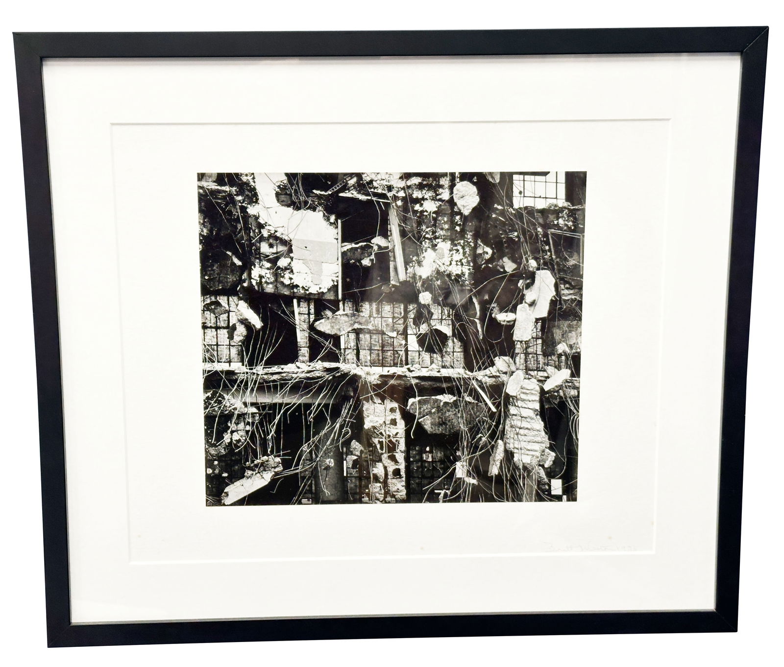 BRETT WESTON (1911-1993) WRECKED BUILDING PHOTO (1 of 9)