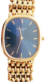 PATEK PHILIPPE 18KT GOLDEN ELLIPSE MEN'S WATCH