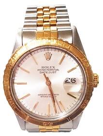 ROLEX DATEJUST 18KT/STAINLESS STEEL WATCH