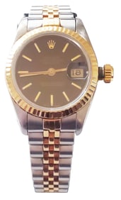 ROLEX 18KT/S.S LADIES WRIST WATCH