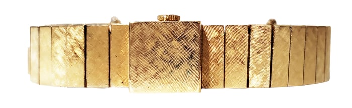 LADYS 14KT Y.G. HAMILTON WRISTWATCH