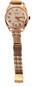 MEN'S 14KT Y.G. WRISTWATCH