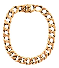 LADYS 14KT CHAIN Y.G. BRACELET