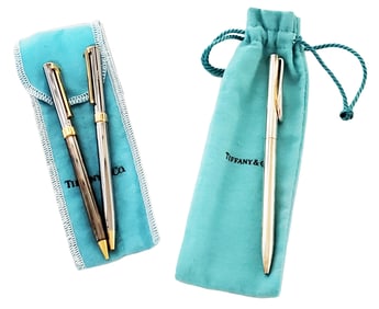 TIFFANY & CO. PENS W/ (2) ORIGINAL BOXES