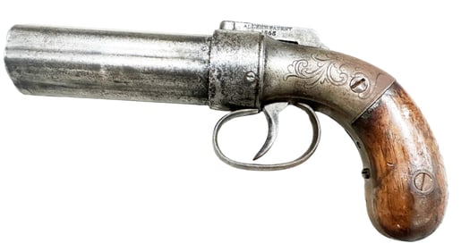 ANTIQUE ALLEN & THURPER 1837 PEPPER BOX PISTOL