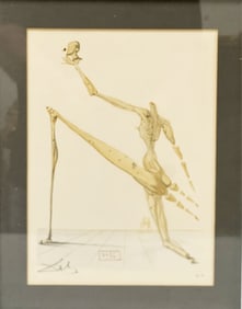 SALVADOR DALI (DIVINE COMEDY) SIGNED LITHOGRAPH