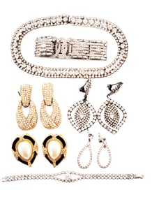 LOT OF (7) PCS. COSTUME JEWELRY