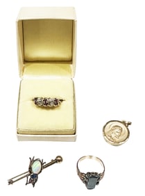 LADYS 10KT-14KT VINTAGE JEWELRY