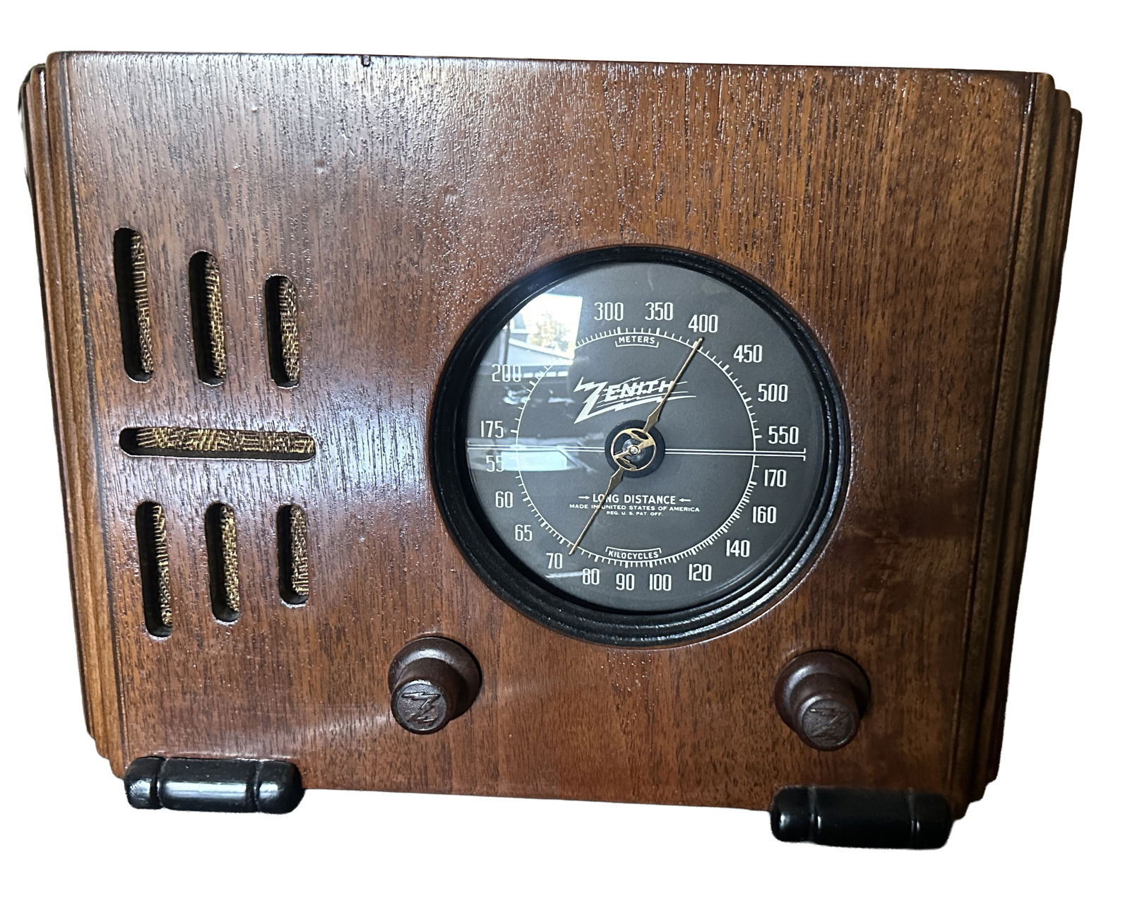 ZENITH LONG DISTANCE VINTAGE  RADIO (1 of 3)