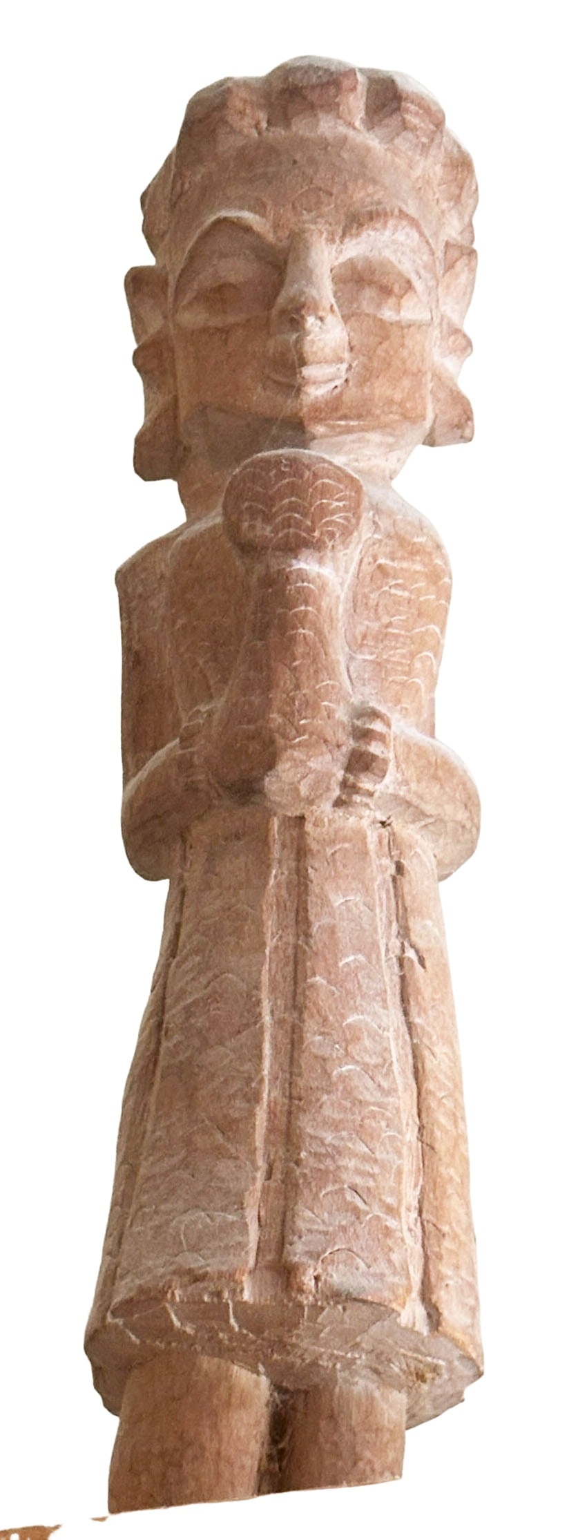 CENTRAL AMERICAN POTTERY FIGURE (1 of 2)