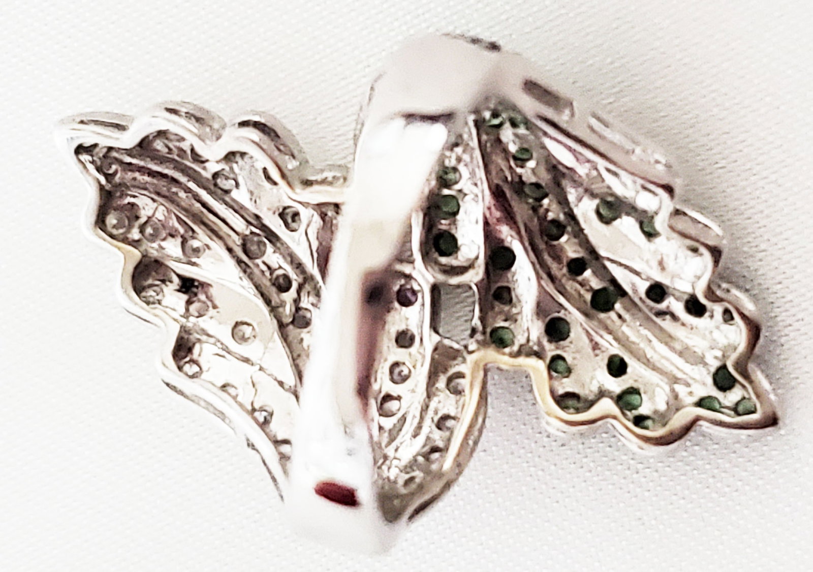 LADYS 18KT DIAMOND TWO-TONE RING - 5