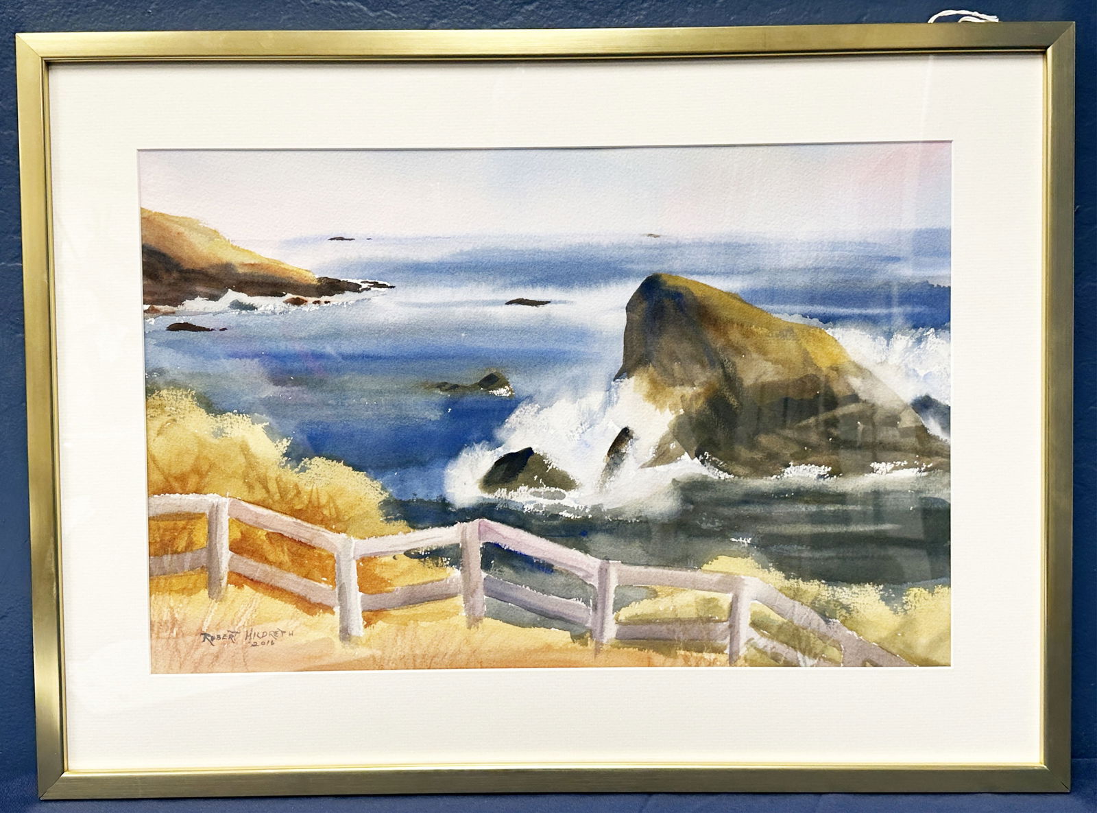 ROBERT HILDRETH, WATERCOLOR - 7