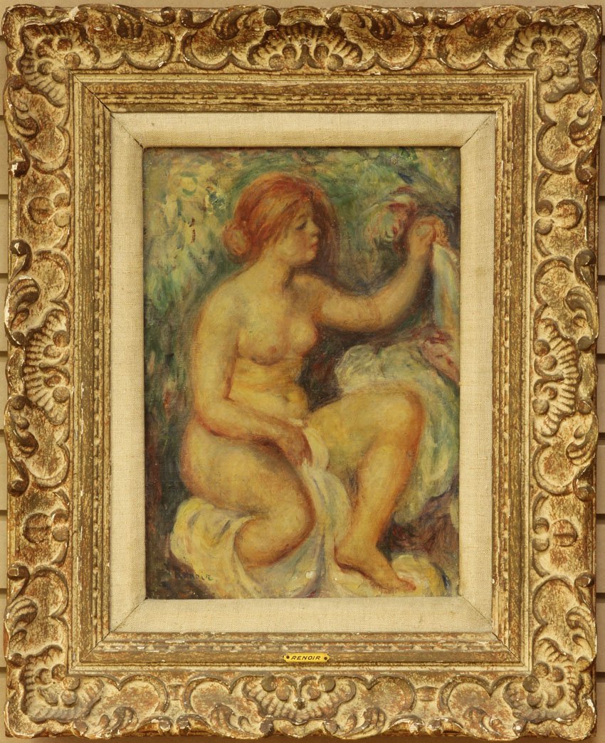 FRENCH SCHOOL, after Renoir circa early 20th century si: FRENCH SCHOOL, after Renoir circa early 20th century sight- 13" x 17"