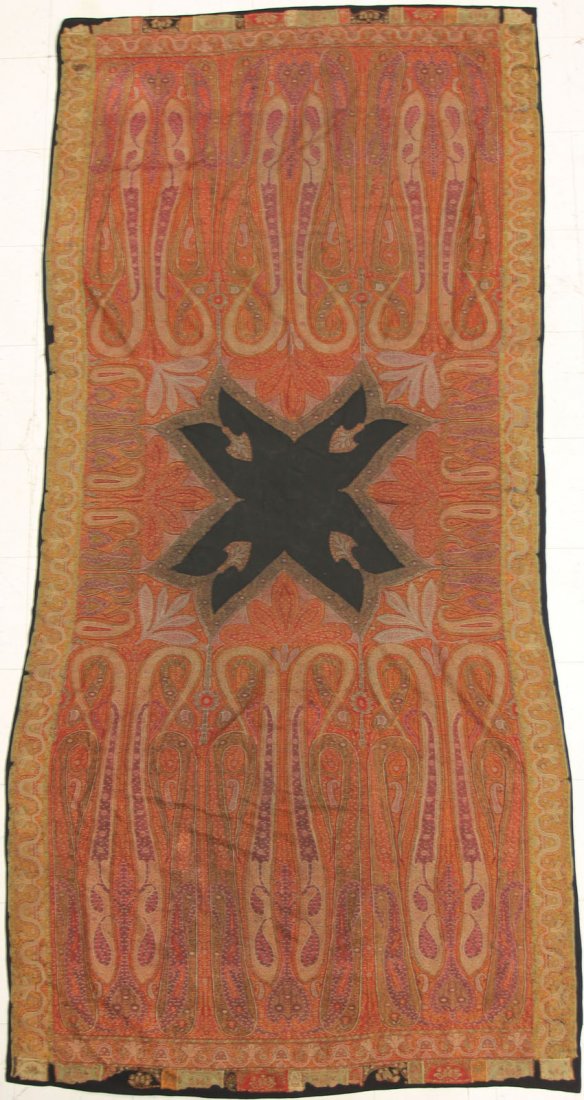 FRENCH TAPESTRY circa late 19th century overall- 53" x : FRENCH TAPESTRY circa late 19th century overall- 53" x 118"