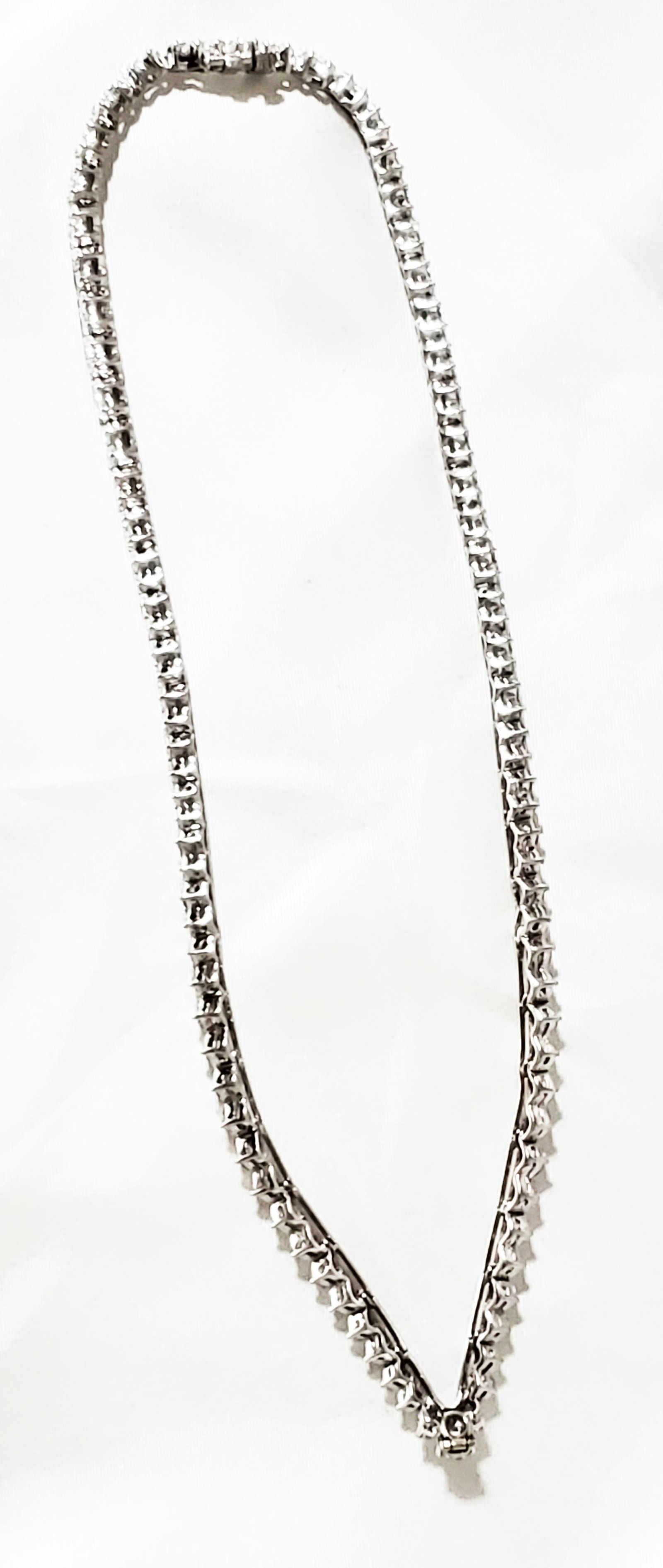 LADYS DIAMOND NECKLACE - 7