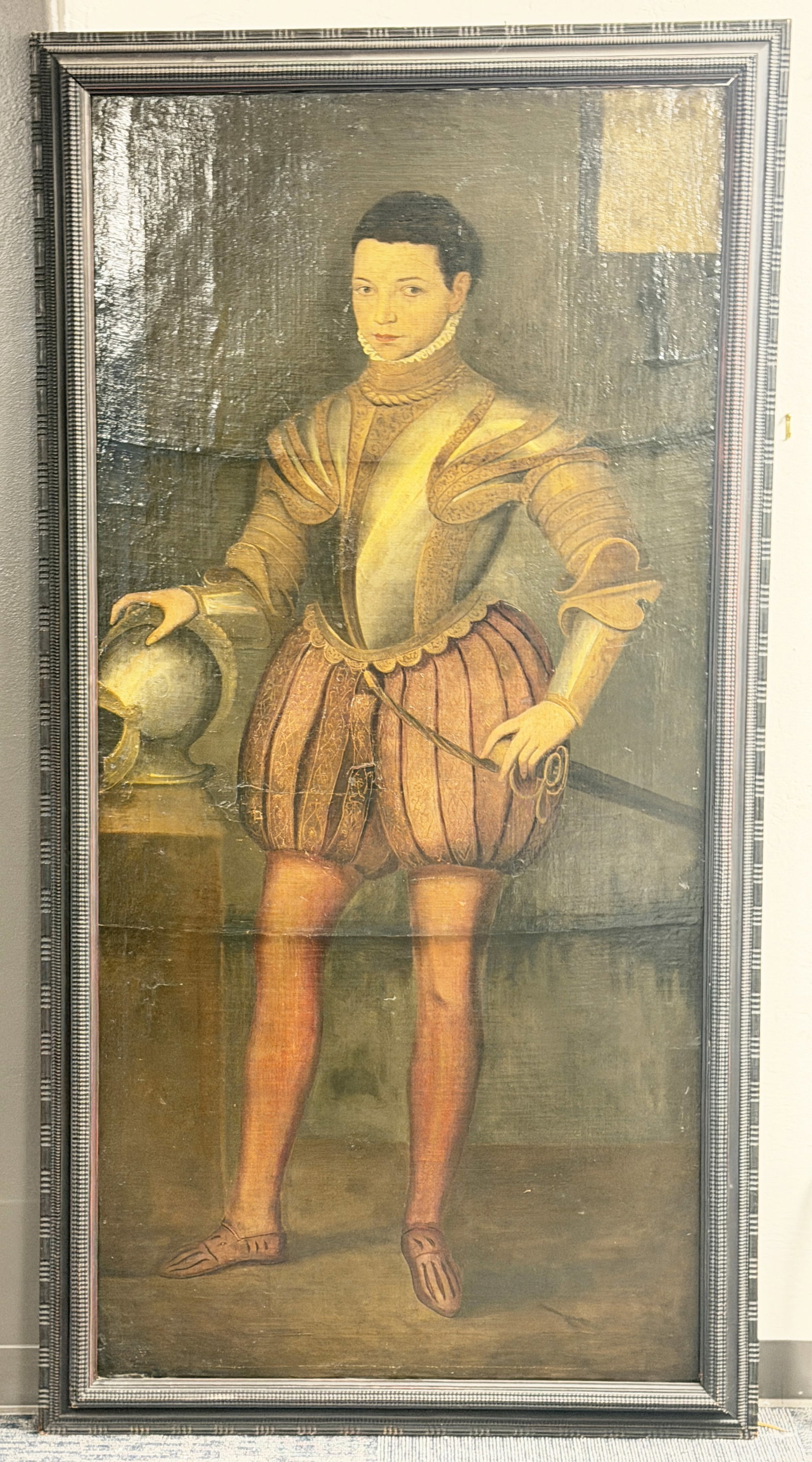 ALONSO SANCHEZ COELLO (ATTRIBUTED) 16TH C. OIL/C - 2