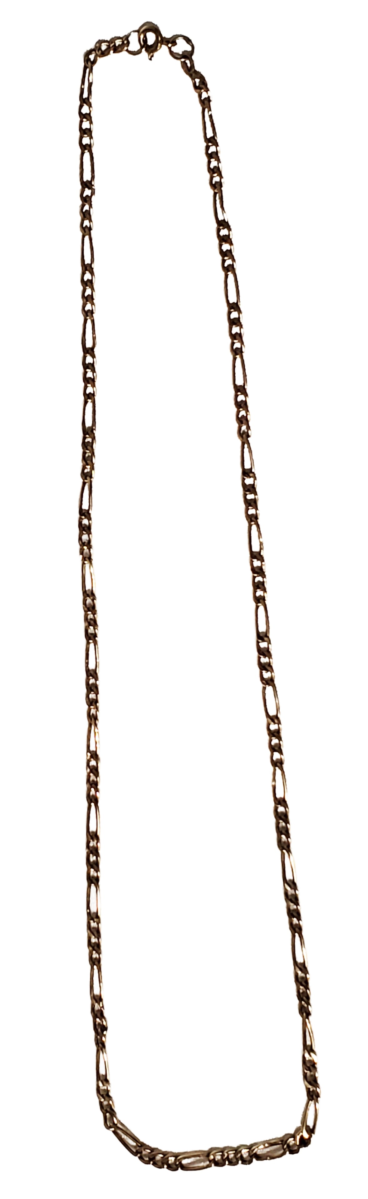 LADYS 14KT CHAIN STYLE NECKLACE: Weight- 3.8 grams Length- 18" Shipping U.S. $20 plus insurance