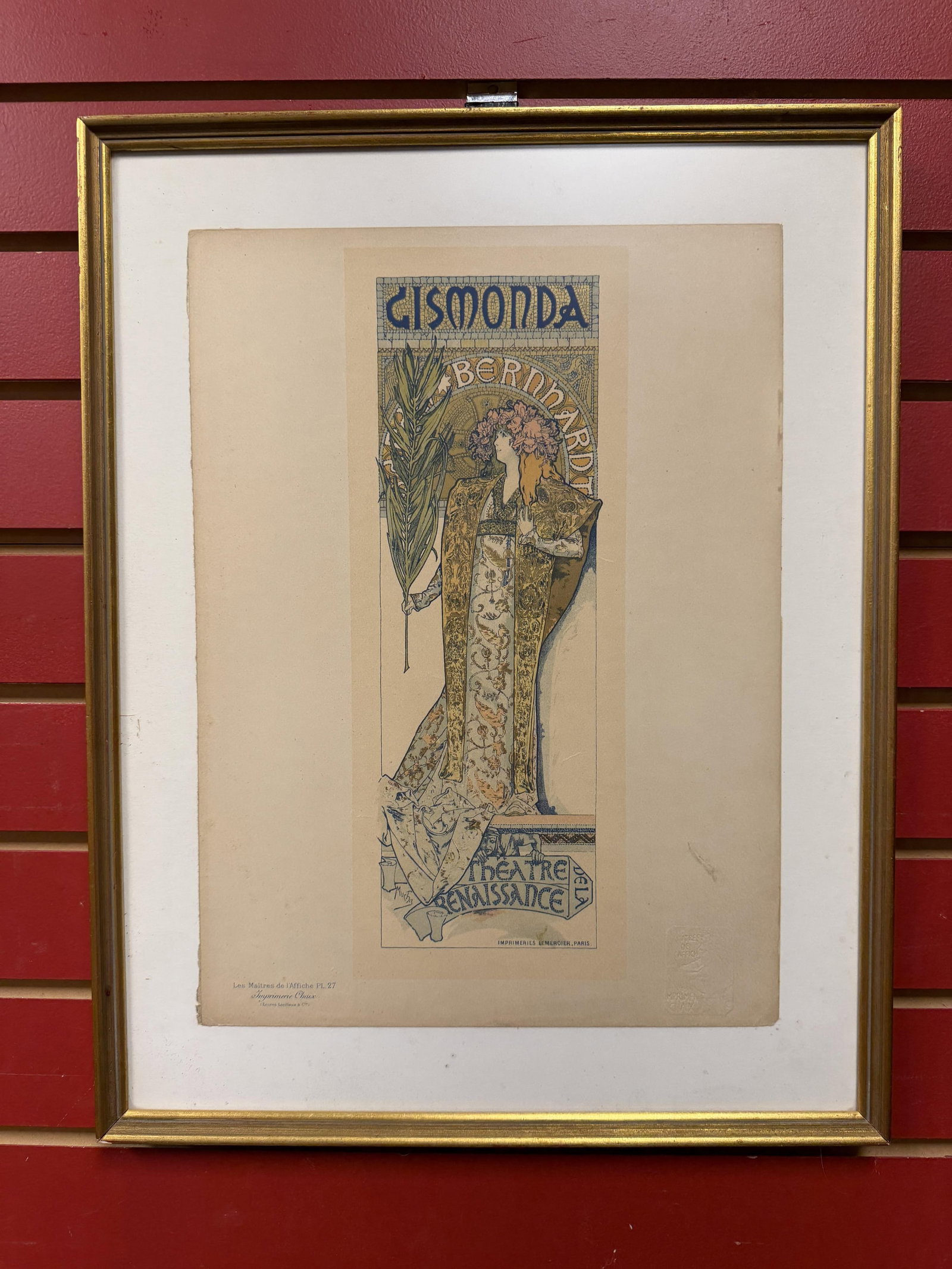 ALPHONSE MUCHA, VINTAGE LITHOGRAPH - 2