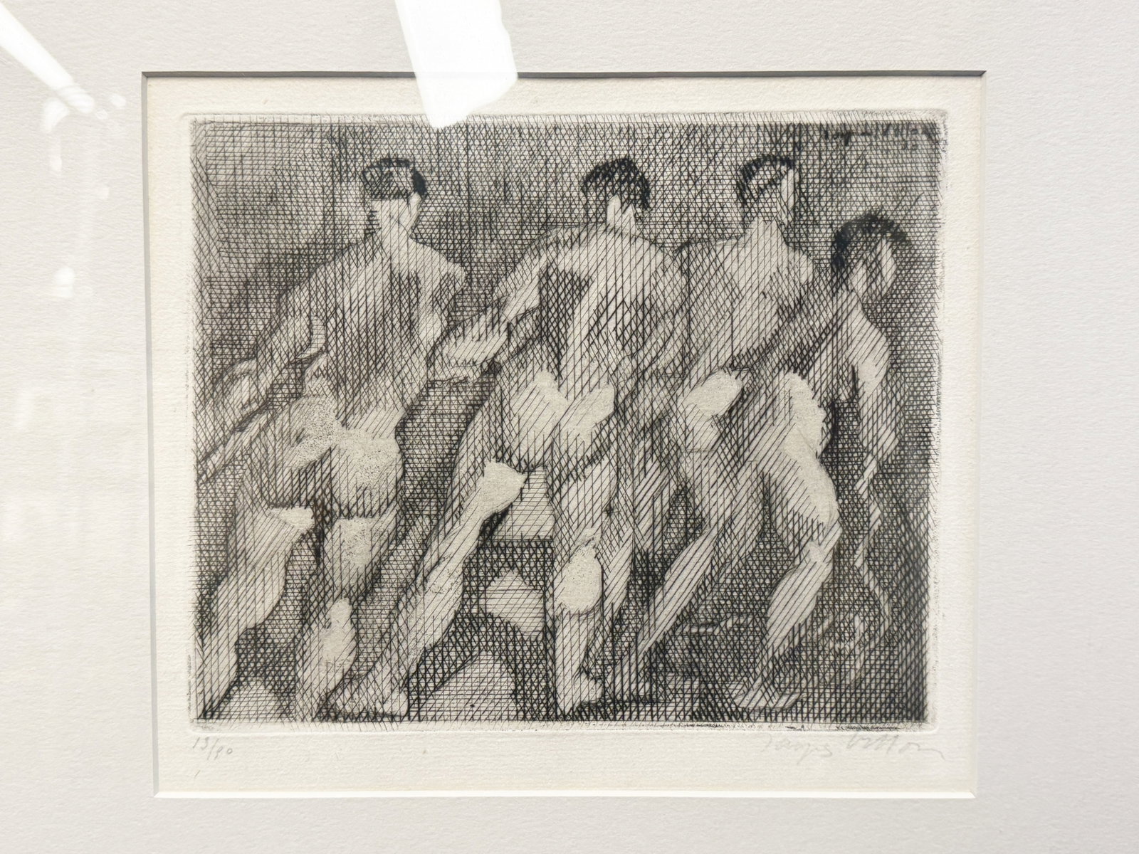 CUBIST ETCHING- AFTER JACQUES VILLON (1875-1963) - 2
