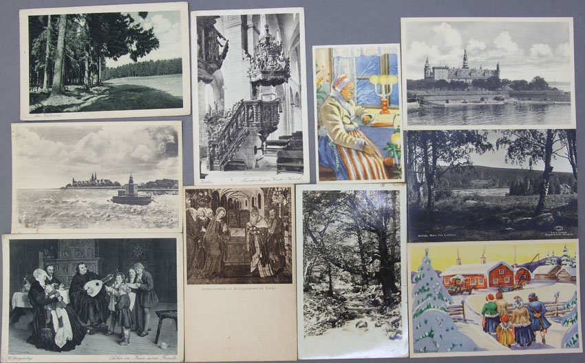 LOT OF VINTAGE POSTCARDS