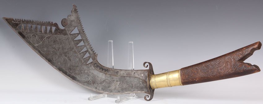 INDONESIAN CERMONIAL SWORD: Length- 40 1/2"