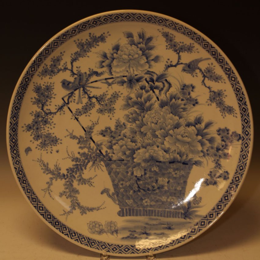LOT OF (2) 19TH CENTURY JAPANESE CHARGERS: Diameter- 22"