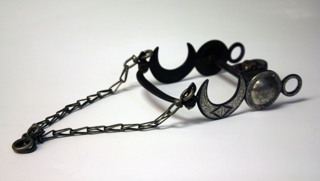 EARLY CRESCENT MOON BIT: Length- 8"