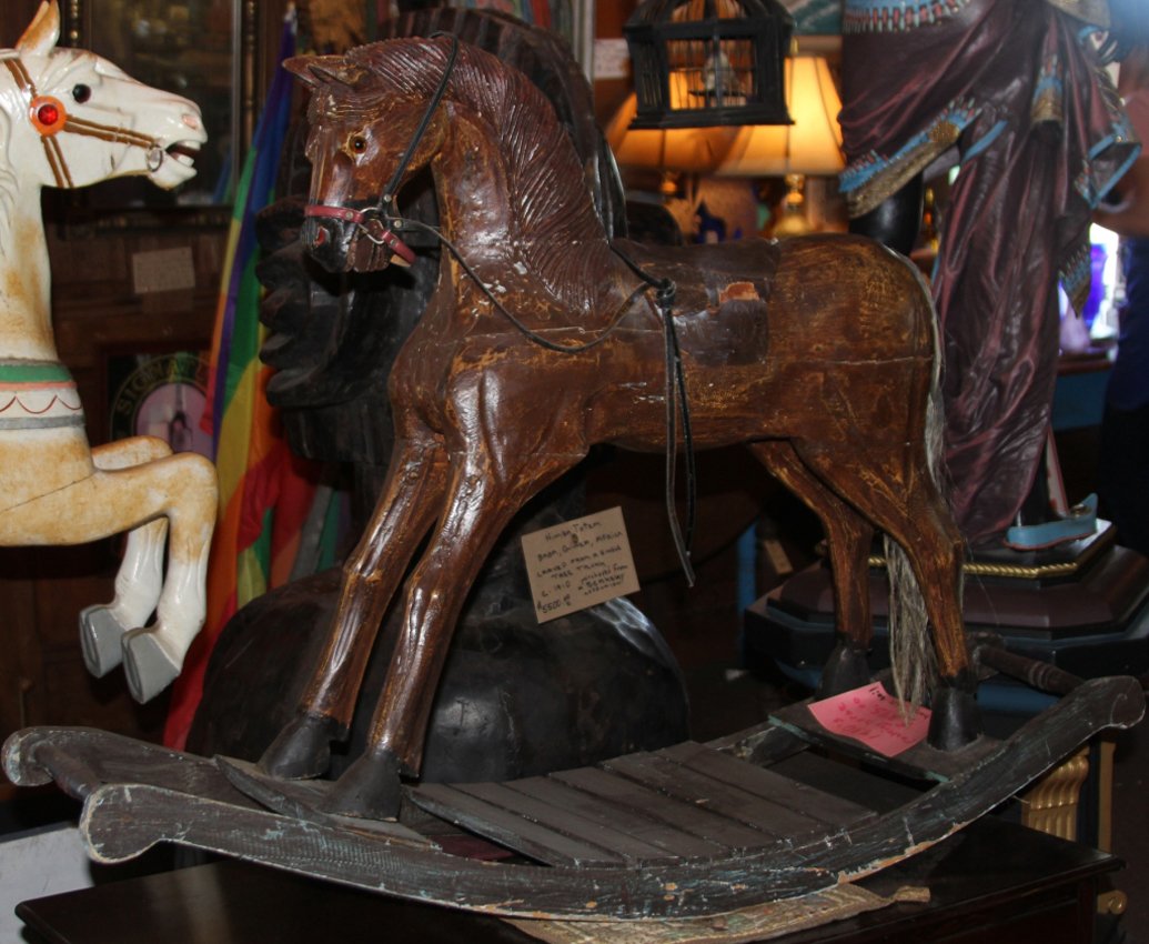 1930'S VINTAGE ROCKING HORSE (1 of 1)