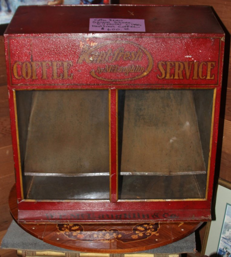 VINTAGE COFFEE BEAN GENERAL STORE STORAGE BIN (1 of 1)