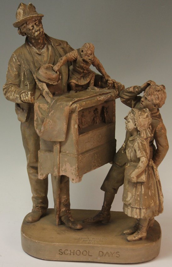 JOHN ROGERS FIGURAL SCULPTURE, 19TH CENTURY (1 of 1)