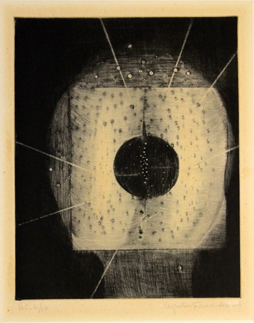 AGUSTIN FERNANDEZ, SET OF (5) LITHOGRAPHS: pencil signed, 1964 Condition- tear on one, foxing Sight- 10 1/2" x 13" Overall- 14 1/2" x 19 1/2"