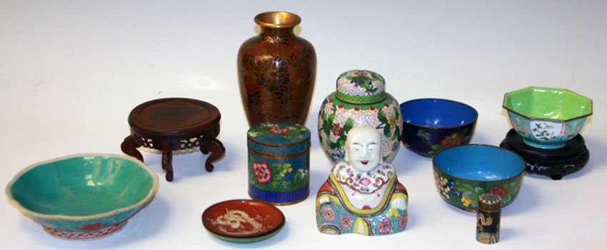 LOT OF (13) PCS. OF VINTAGE CHINESE (1 of 1)