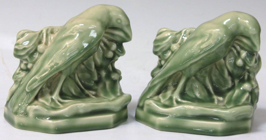 PAIR OF ROOKWOOD 1937 BOOKENDS (1 of 1)