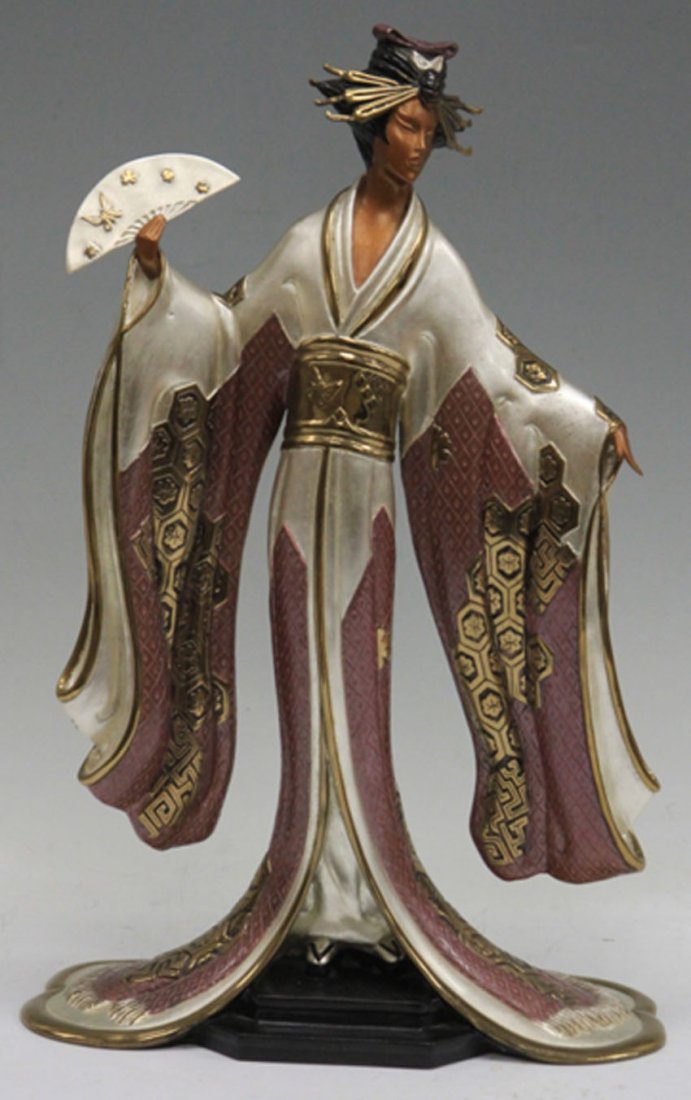 ART NOUVEAU STYLE BRONZE, 18" (1 of 1)