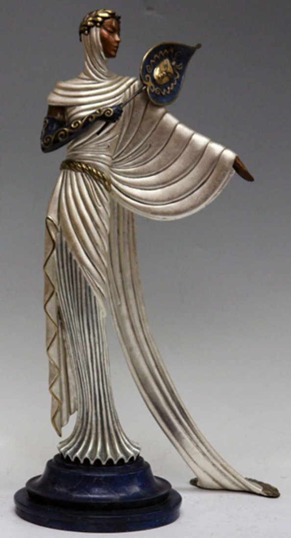 ART NOUVEAU STYLE  BRONZE, 20" (1 of 1)