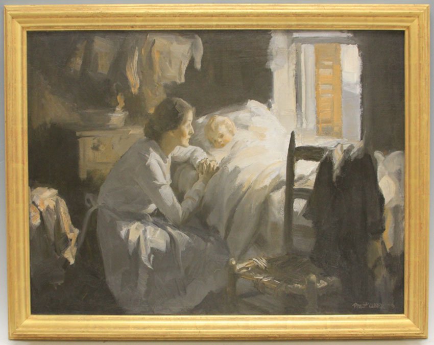 PRUETT CARTER, OIL ON BOARD (1 of 3)
