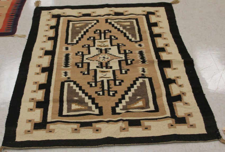 TWO GREY HILLS BLANKET, VINTAGE (1 of 3)