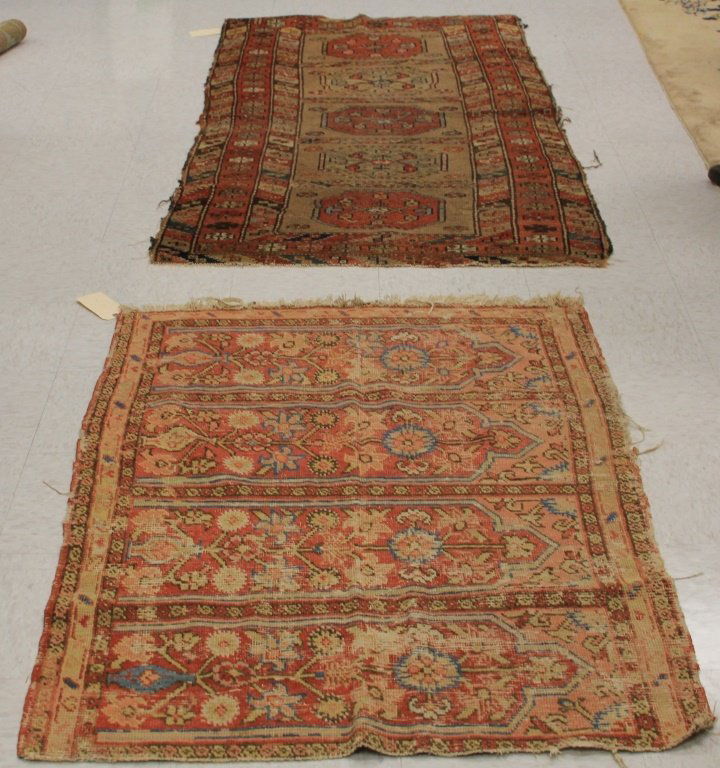 LOT OF (2) ANTIQUE PERSIAN CARPETS (1 of 2)