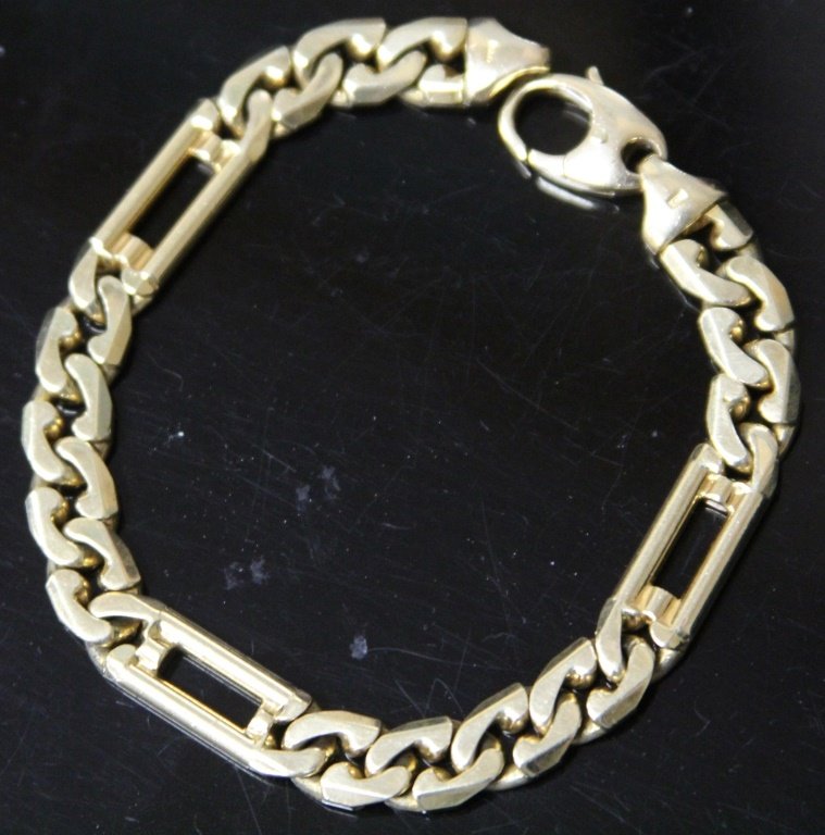 ITALIAN 14KT BRACELET (1 of 4)