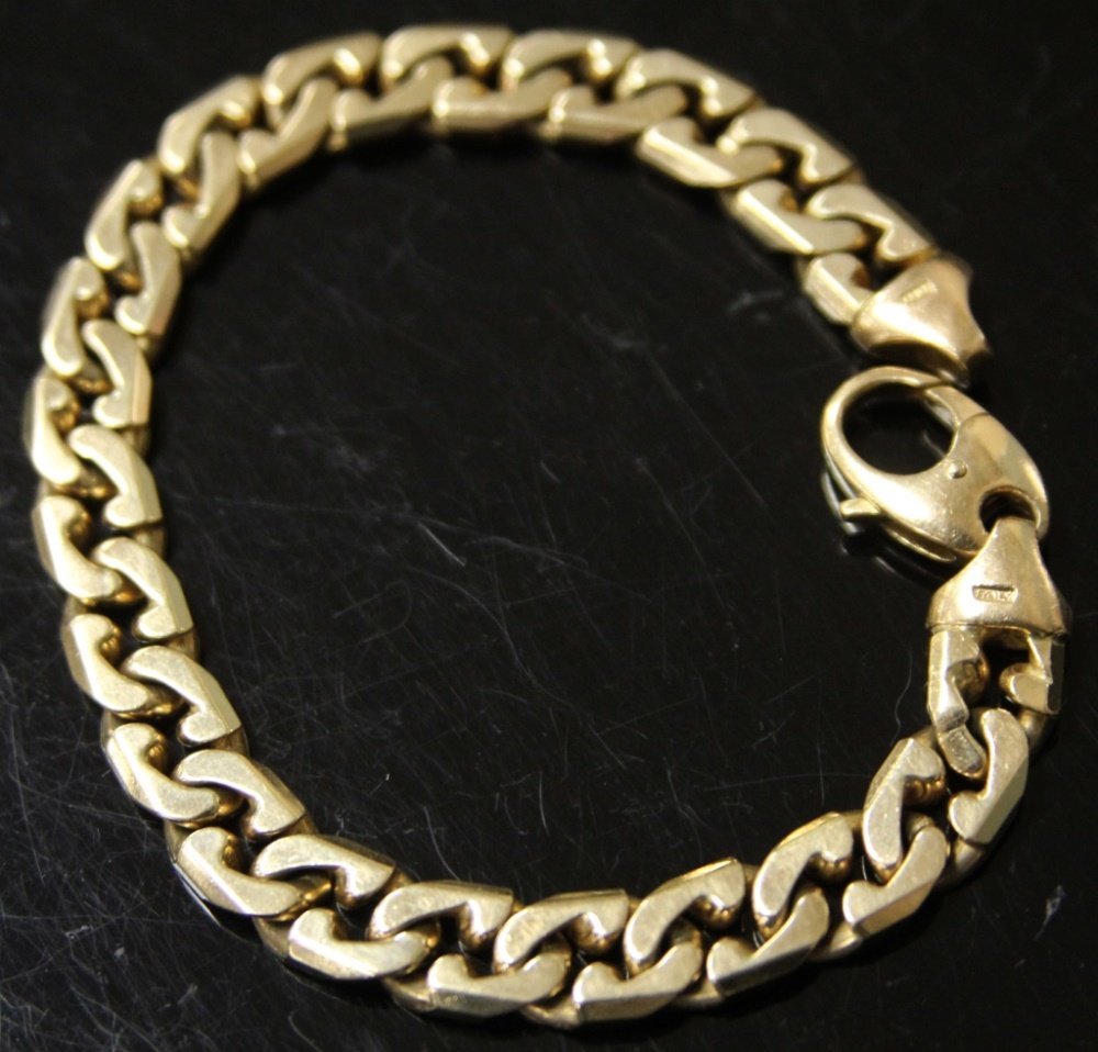 ITALIAN 14KT BRACELET (1 of 4)