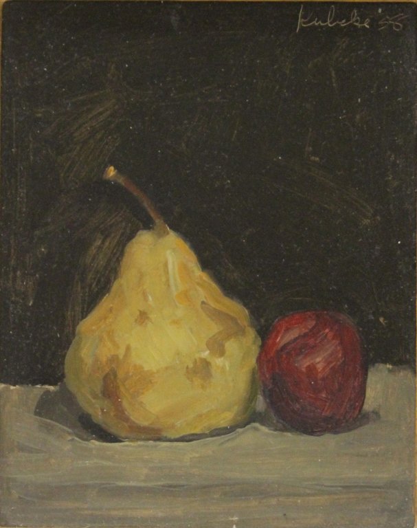 ROBERT KULICKE (1924-2007), OIL ON BOARD,1958 (1 of 5)