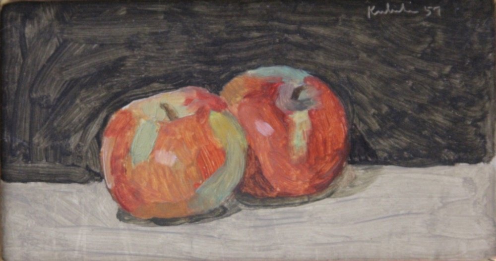 ROBERT KULICKE (1924-2007) OIL ON BOARD, 1959 (1 of 4)