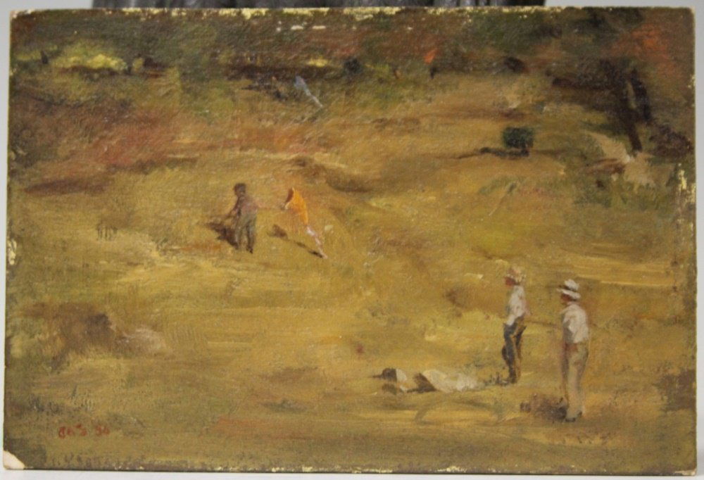 AARON A. SHIKLER (1922-2015), OIL ON BOARD (1 of 5)