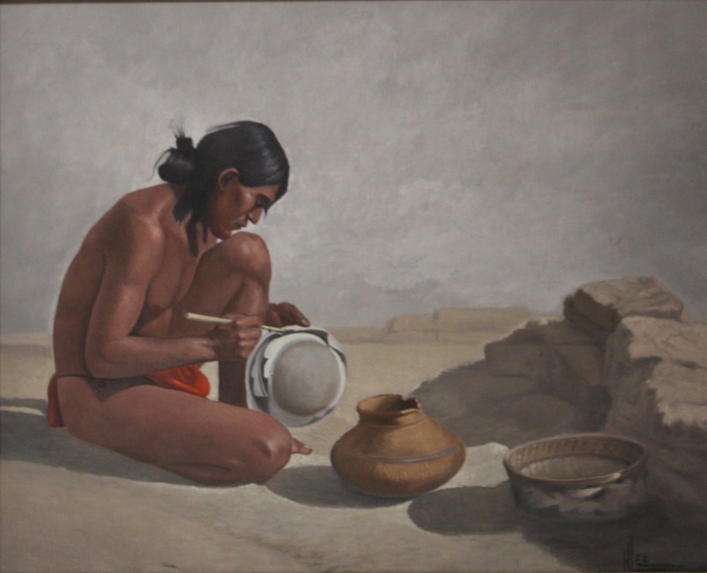 HENRY CHARLES LEE (1864-1930), OIL ON BOARD (1 of 3)