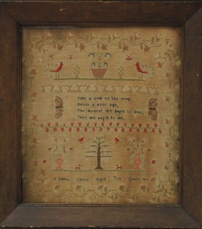 EARLY 19TH CENTURY SAMPLER (1 of 2)
