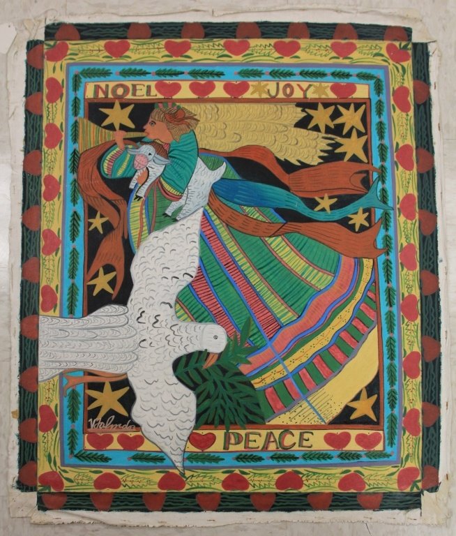 JACQUES VALMIDOR (1955-2004), OIL ON CANVAS (1 of 2)